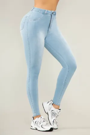 JEANS SUPER STRETCH AZUL CLARO 01312CA-DC04