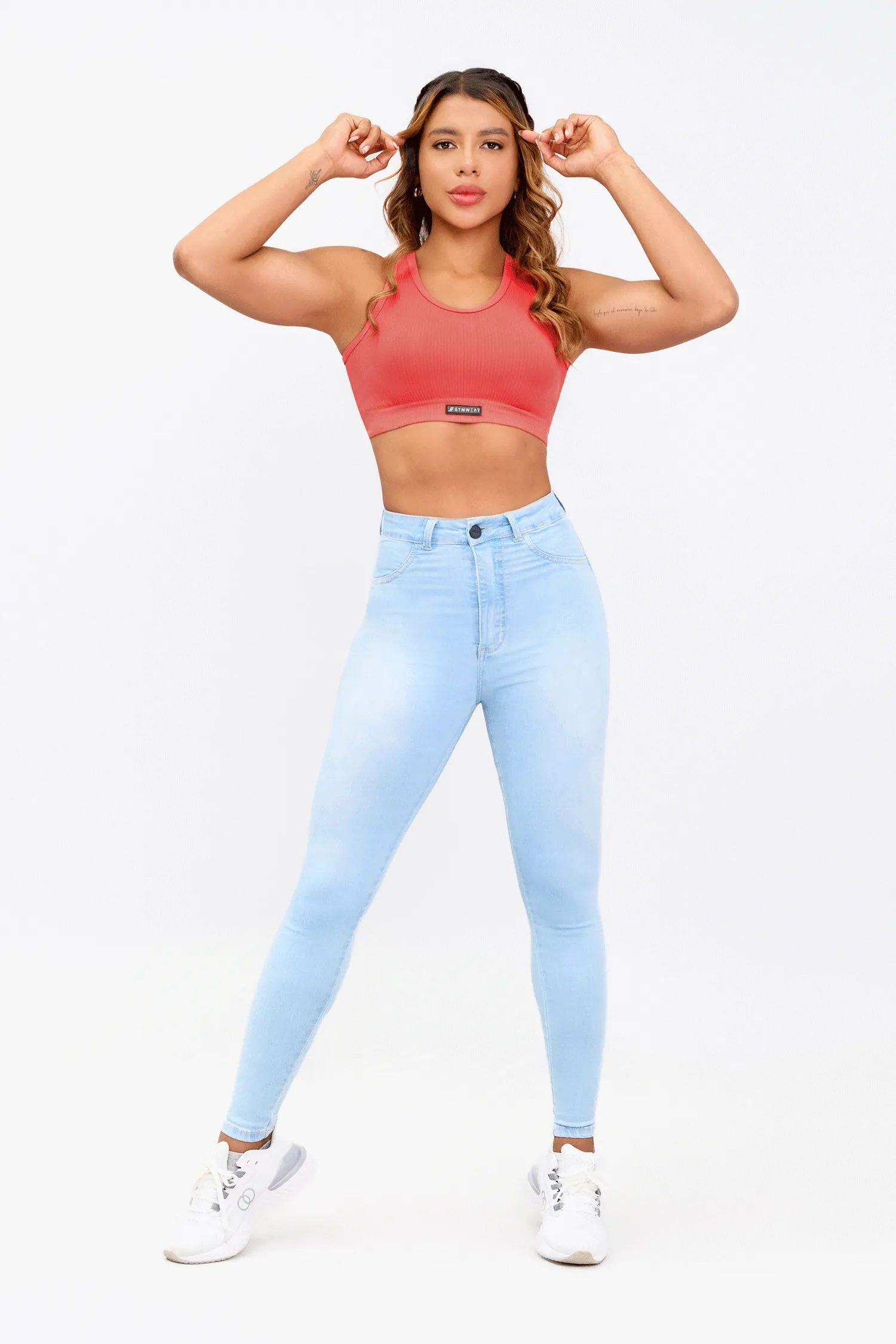 JEANS SUPER STRETCH AZUL CLARO 01312CA-DC04