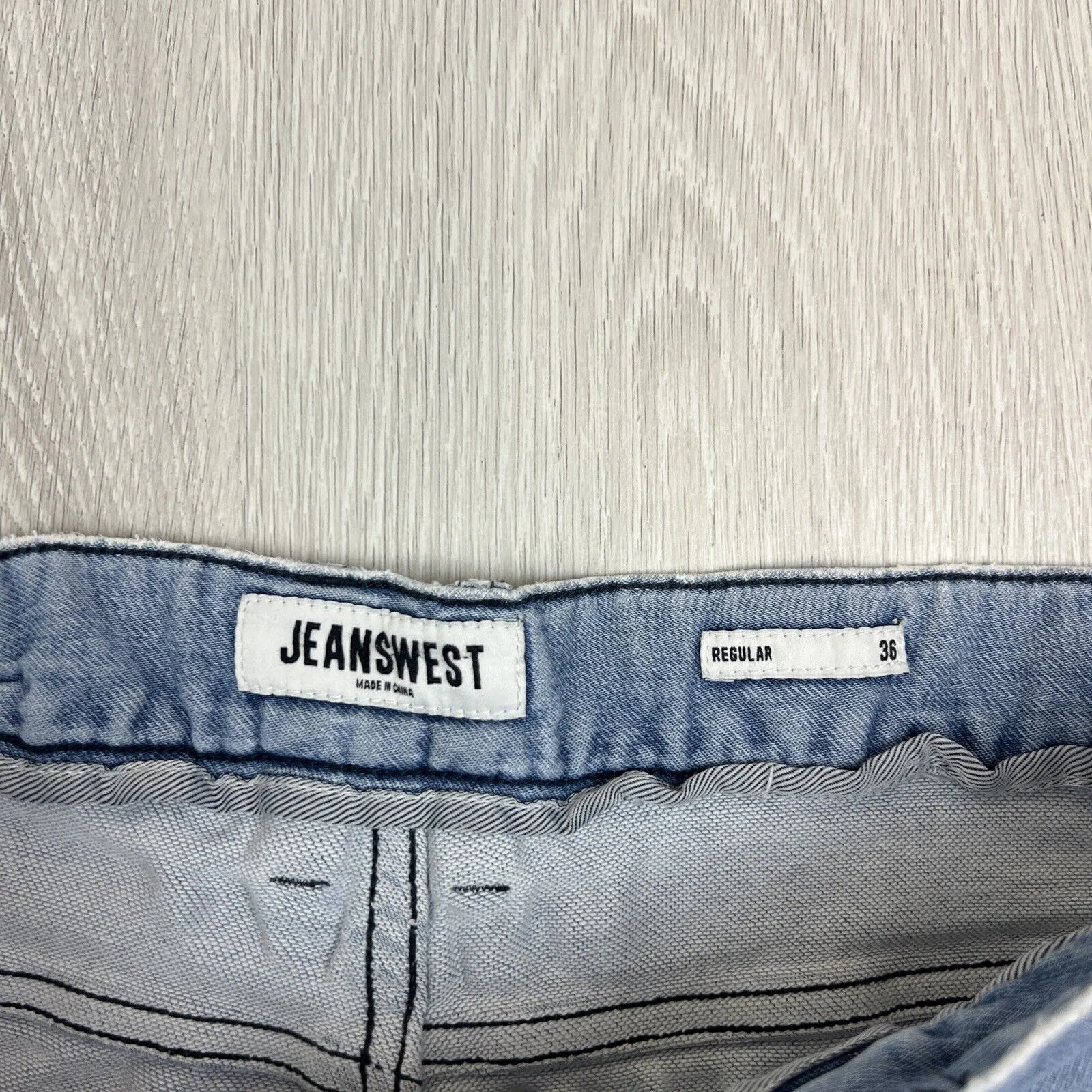 Jeanswest & Just Jeans Mens Stretch Denim Jean Shorts Size 36 (2 Pairs)