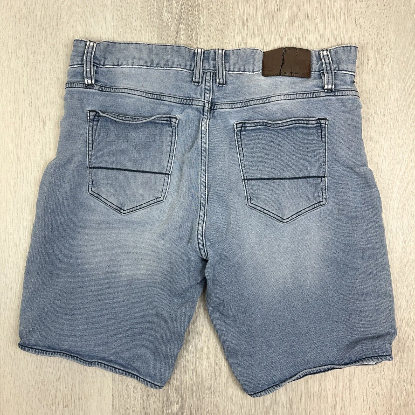 Jeanswest & Just Jeans Mens Stretch Denim Jean Shorts Size 36 (2 Pairs)