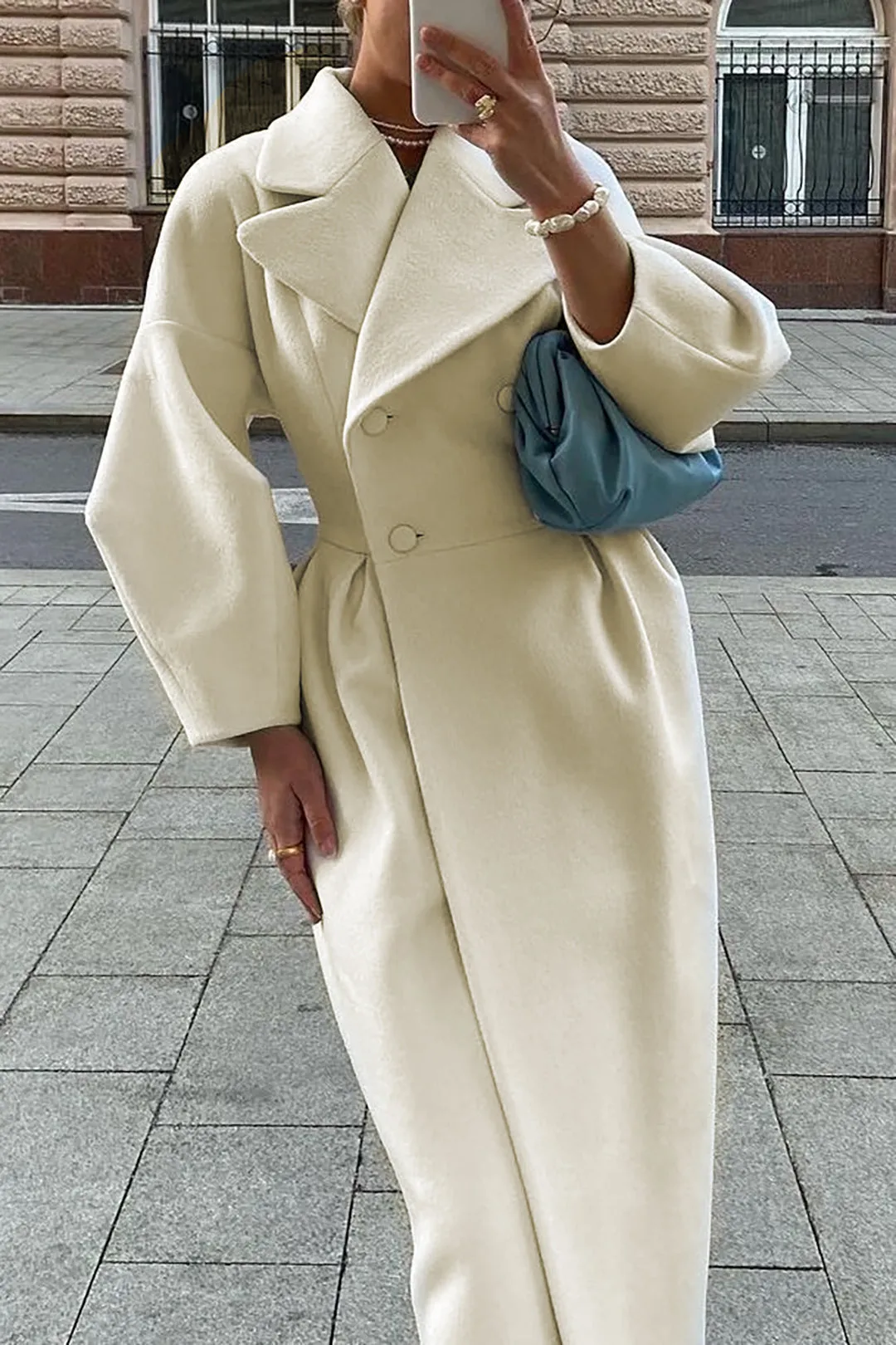 Jodie - Elegant Double Breasted Design Woman's Trench Coat