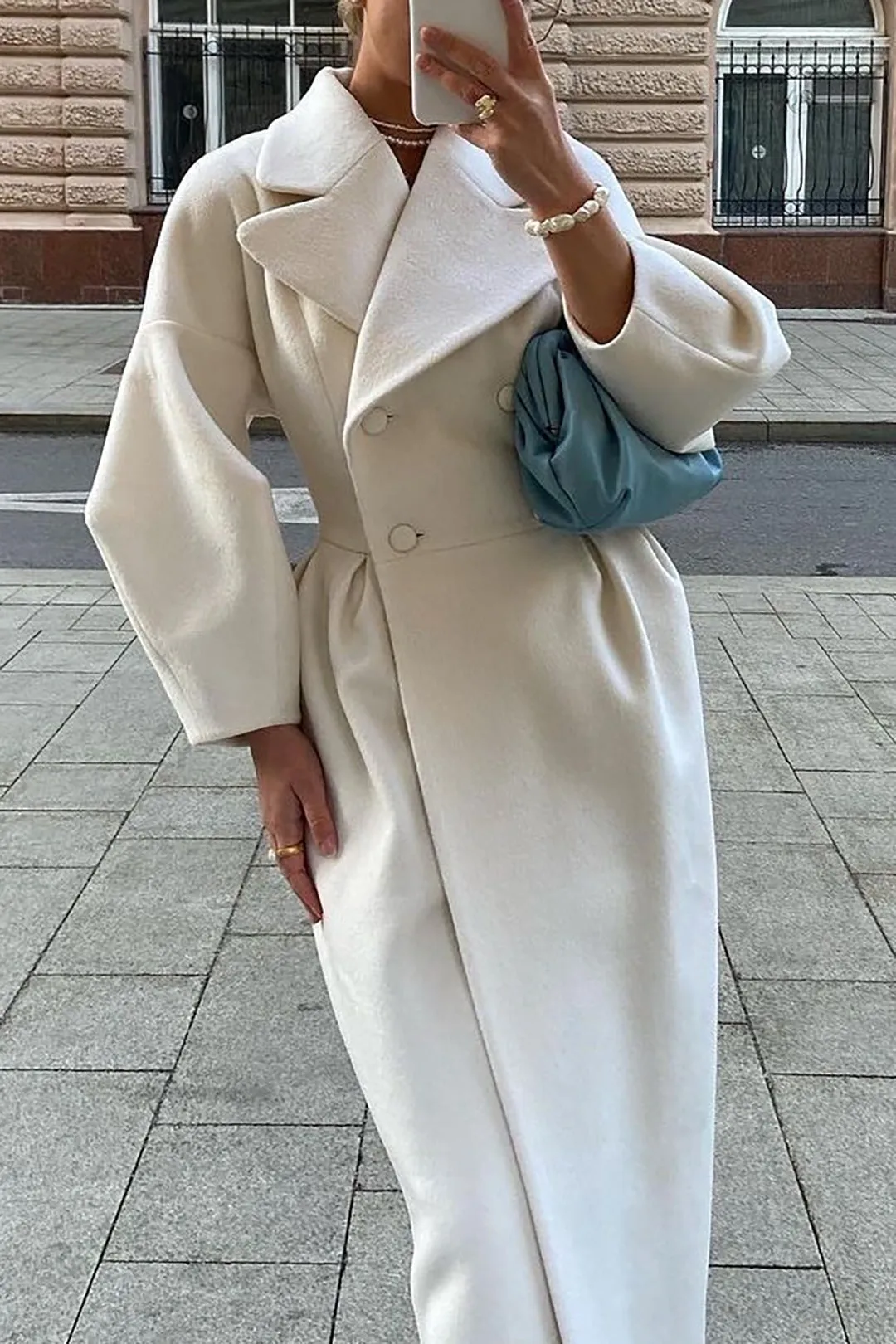 Jodie - Elegant Double Breasted Design Woman's Trench Coat