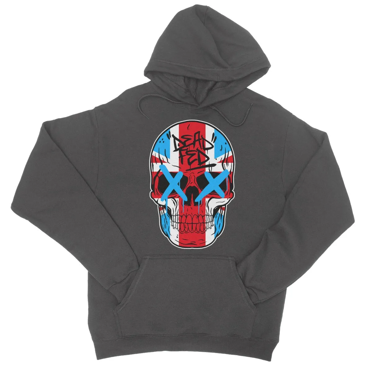 Johnny Dead Fed - UK College Hoodie