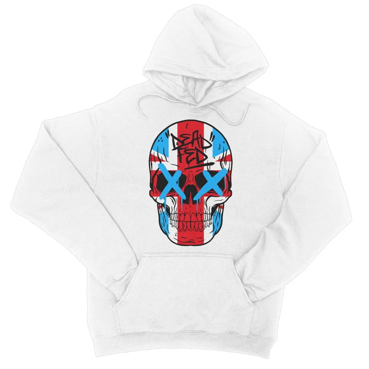 Johnny Dead Fed - UK College Hoodie