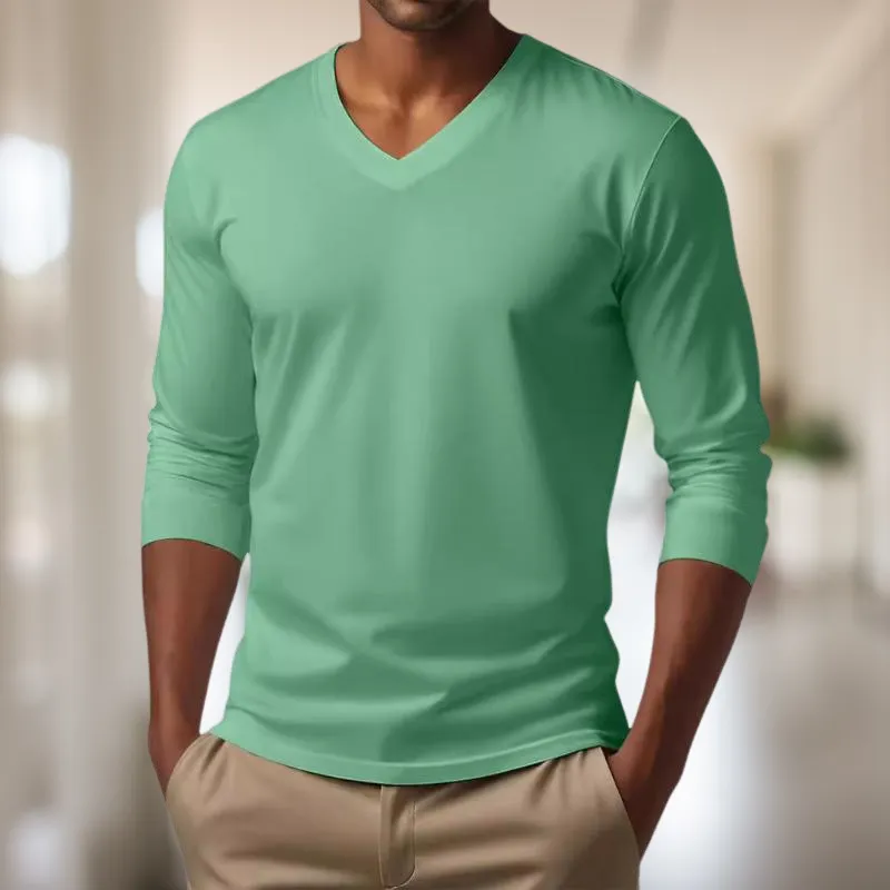 Jonathan - Men's Casual Cotton Blended Slim Fit T-shirt