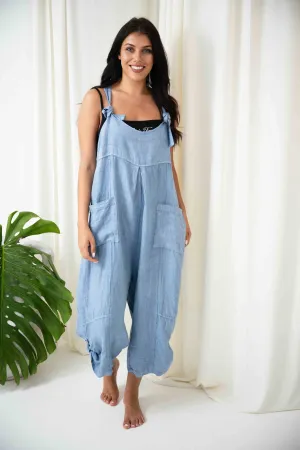 Jovie Baggy Jumpsuit | Jeans Blue