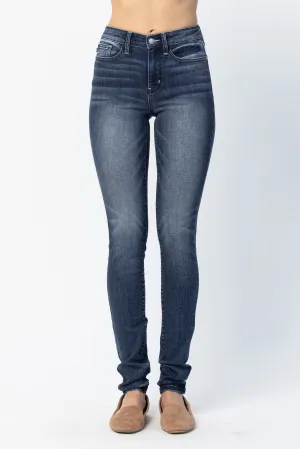 Judy Blue All Dyed Up Mid-Rise Skinny Jeans