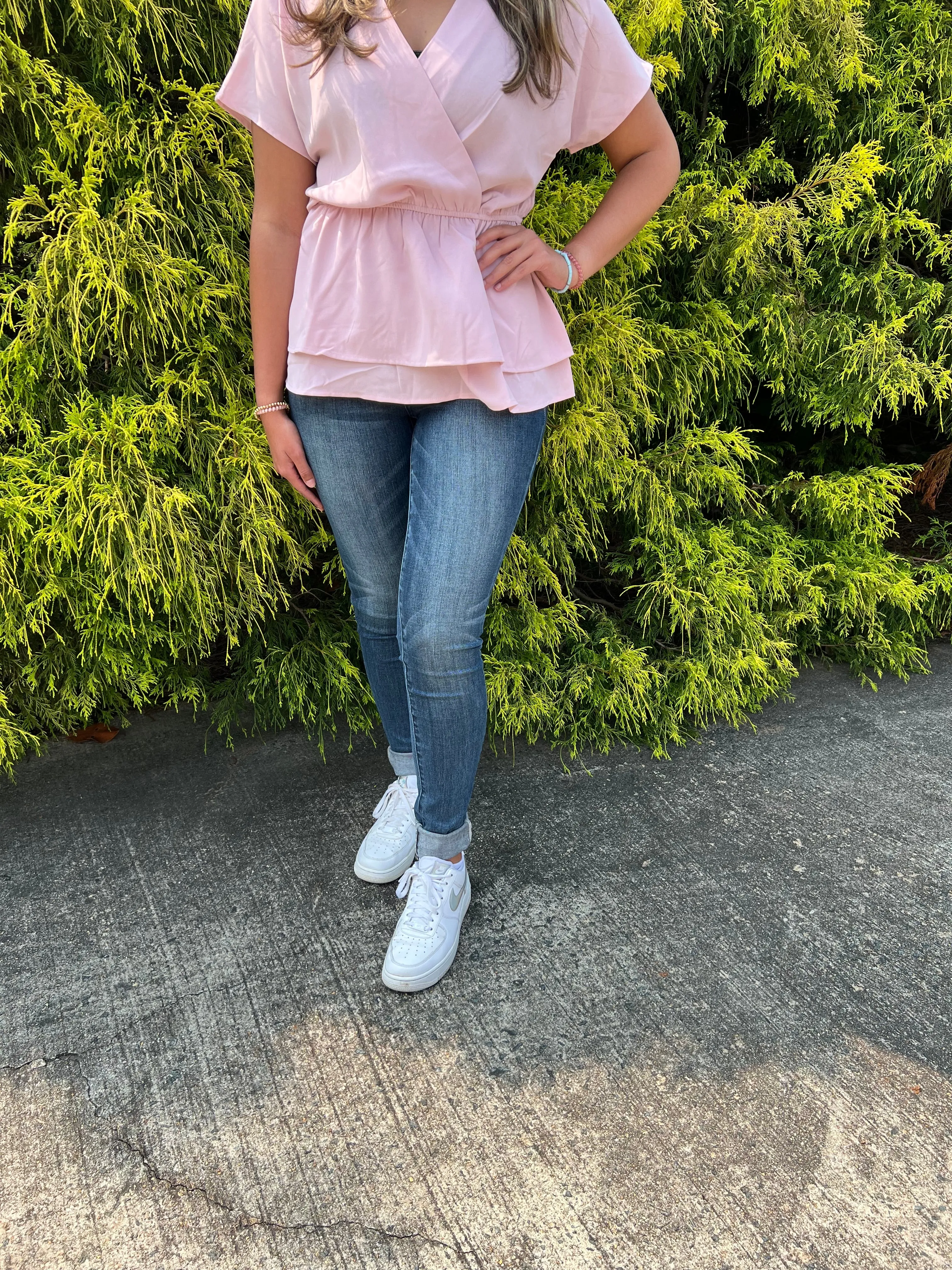 Judy Blue All Dyed Up Mid-Rise Skinny Jeans