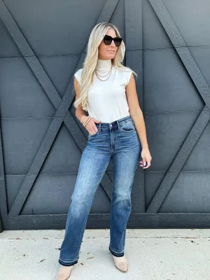 Judy Blue Dad Jean With Release Hem