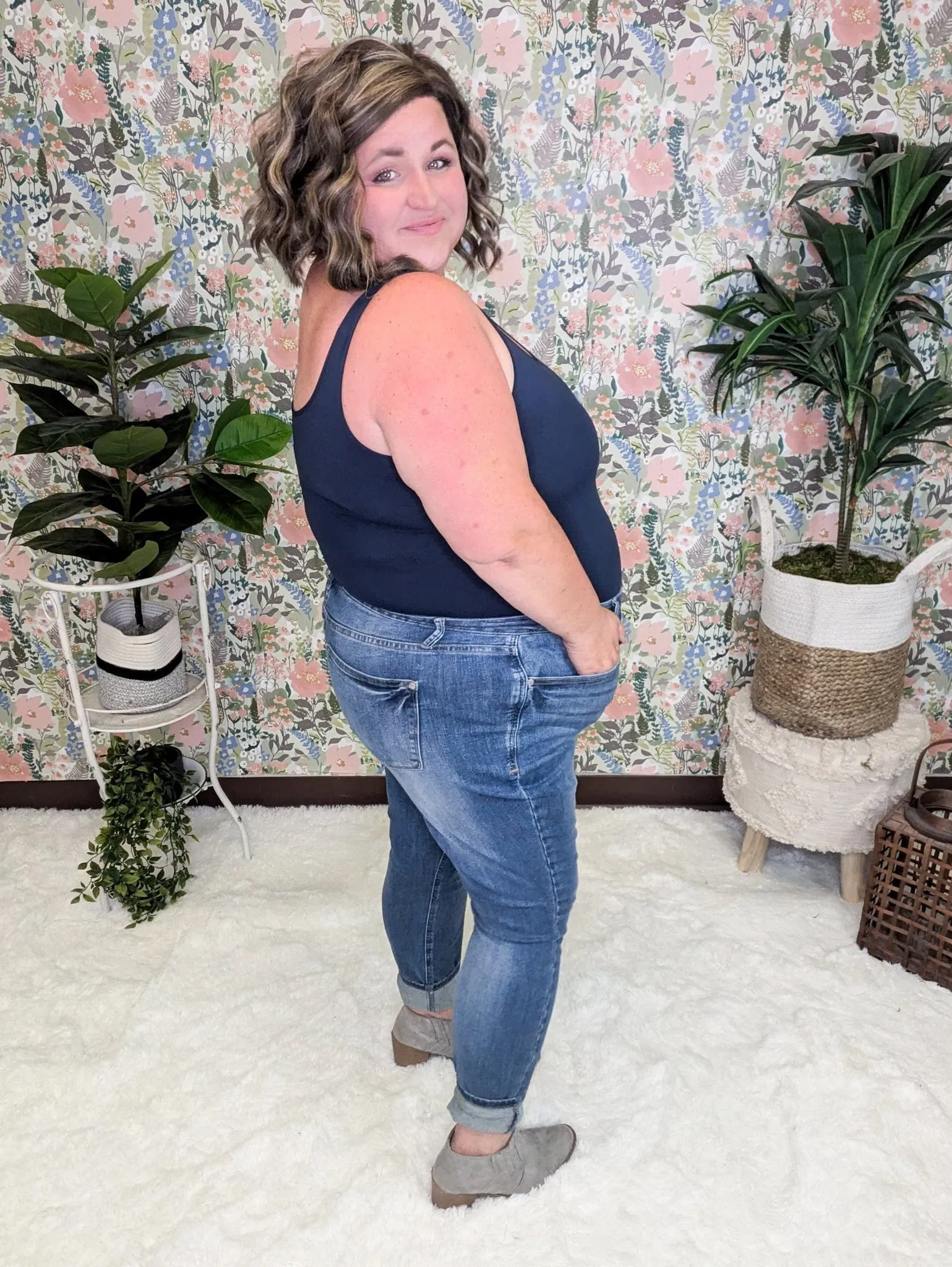 Judy Blue High Rise Medium-Light Wash Tummy Control Skinny