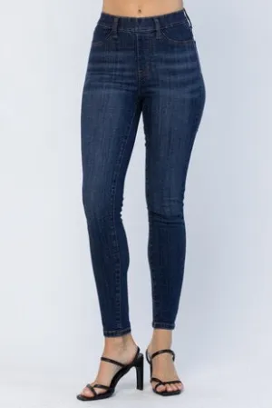 Judy Blue High Waisted Pull On Jeans