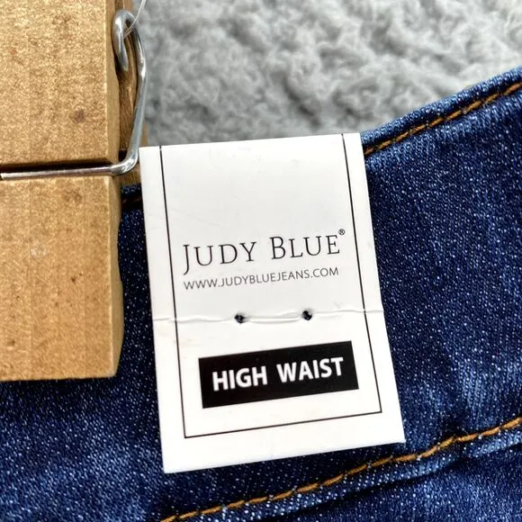 Judy Blue Jeans Women 14W High Waist Skinny‎ PullOn Classic Core Y2k Boho Basics