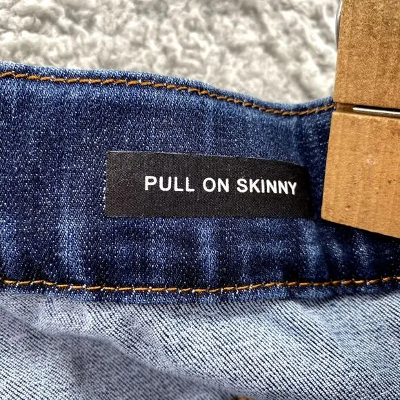 Judy Blue Jeans Women 14W High Waist Skinny‎ PullOn Classic Core Y2k Boho Basics