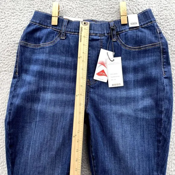 Judy Blue Jeans Women 14W High Waist Skinny‎ PullOn Classic Core Y2k Boho Basics