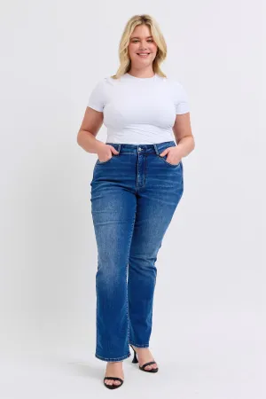 Judy Blue Thermal Bootcut Denim