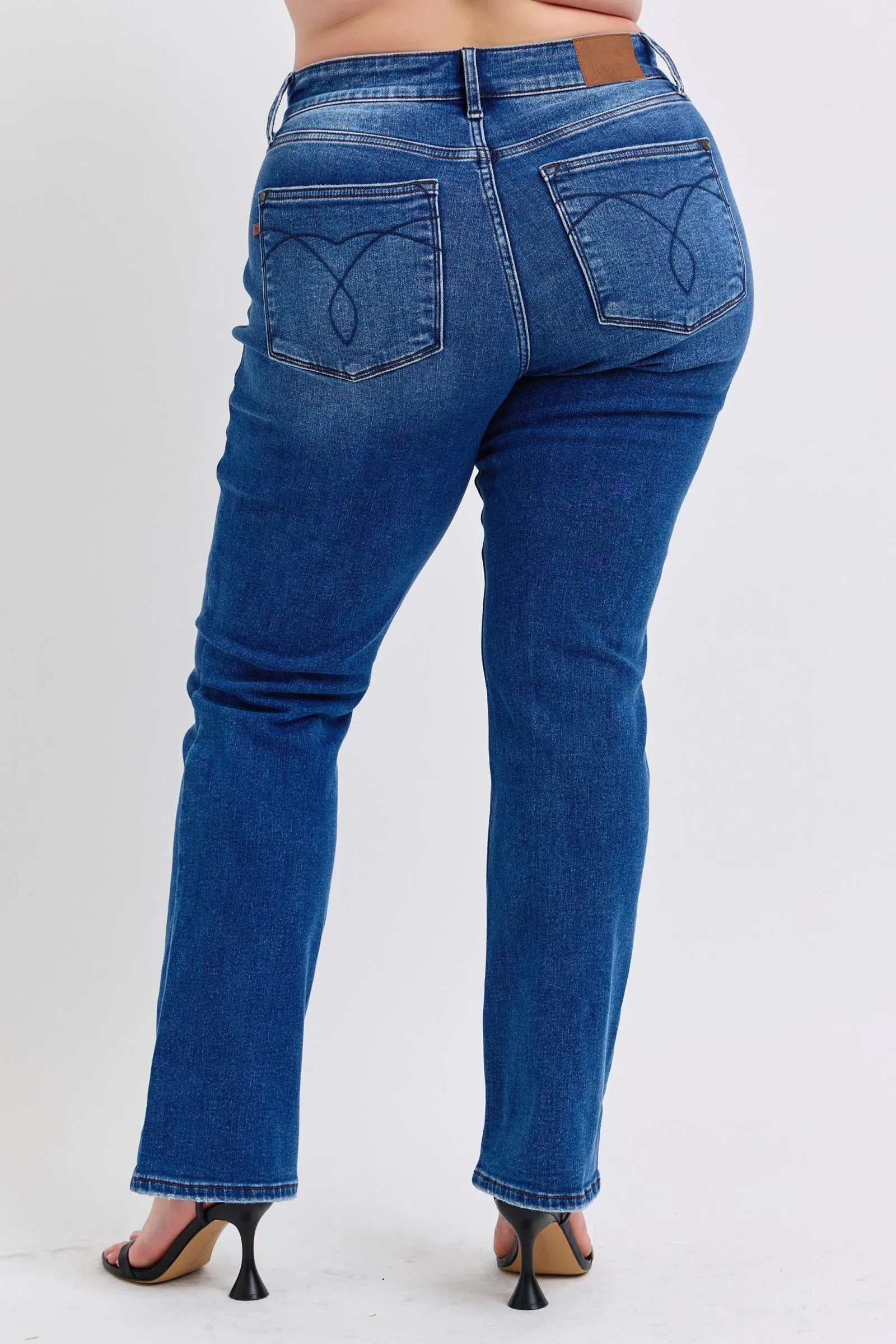 Judy Blue Thermal Bootcut Denim