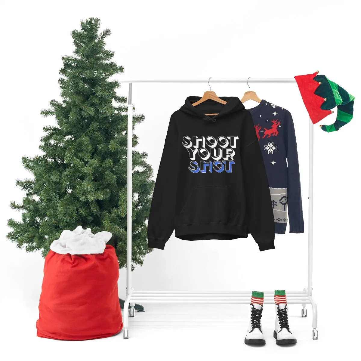 Just Do Your Thang-Black Hooded Sweatshirt