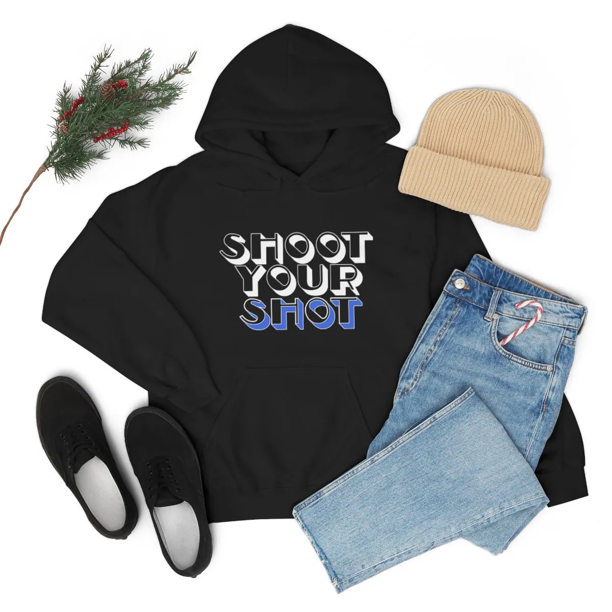 Just Do Your Thang-Black Hooded Sweatshirt