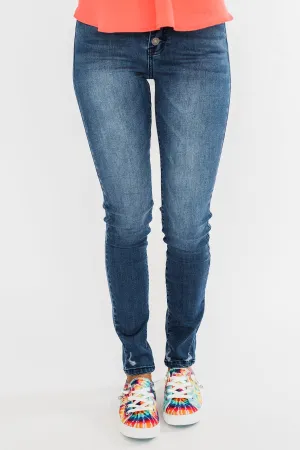 KanCan Button Fly Jeans- Kami Wash