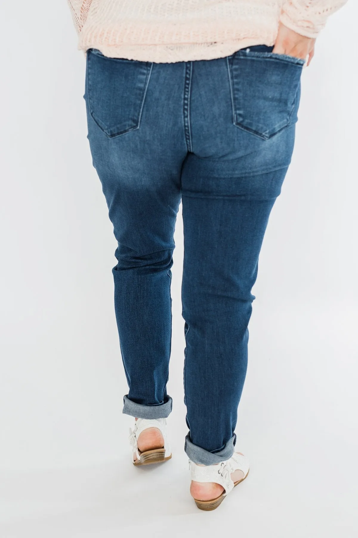 KanCan Button Fly Jeans- Kami Wash