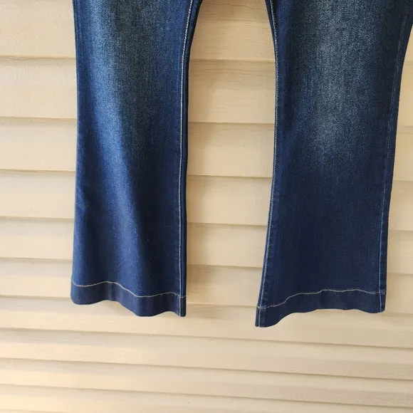Kancan Parker high rise flare hem jeans