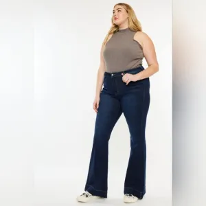 Kancan Parker high rise flare hem jeans