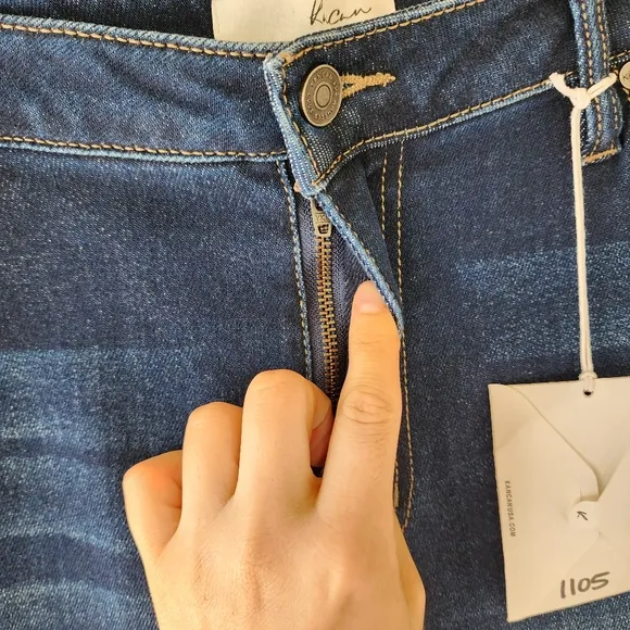 Kancan Parker high rise flare hem jeans