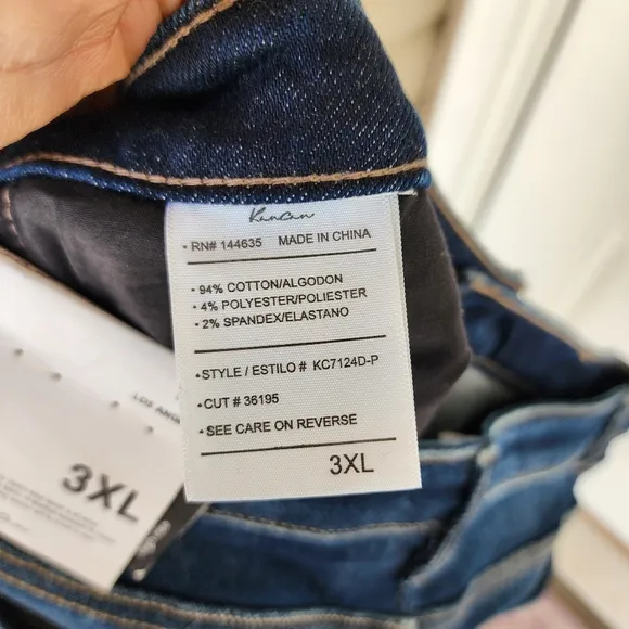 Kancan Parker high rise flare hem jeans