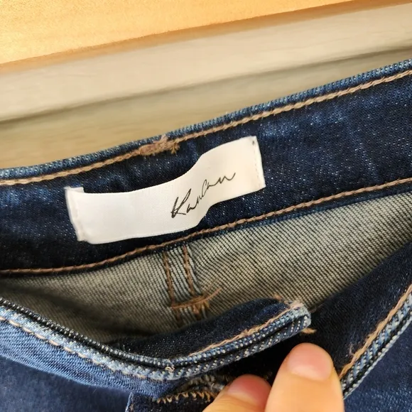 Kancan Parker high rise flare hem jeans