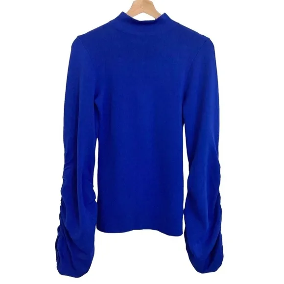 KEEPSAKE THE LABEL The Floating Knit Sweater Top in Cobalt Blue