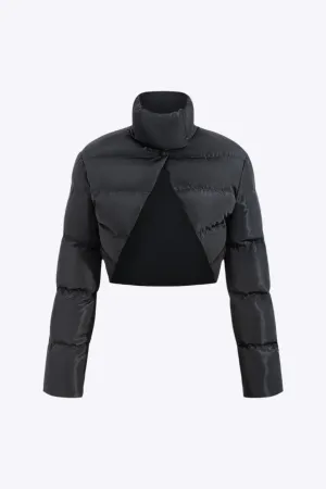 Khloe - Chic Stand Collar Design Woman's Puffer Jacket