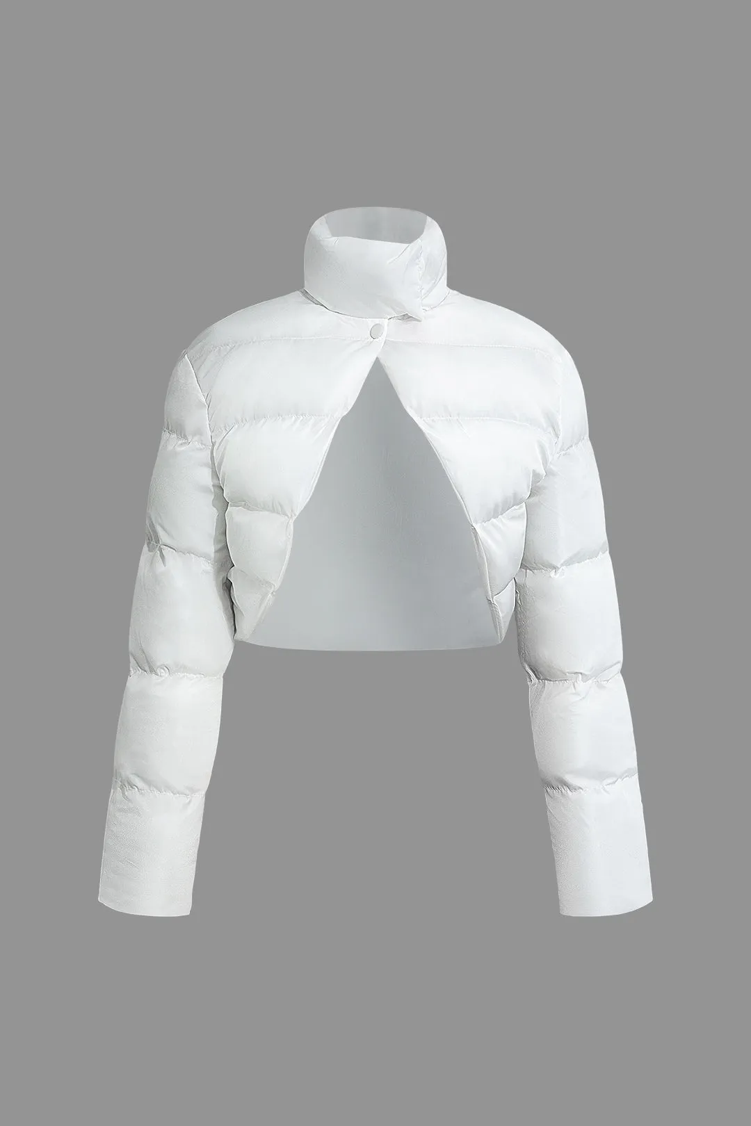 Khloe - Chic Stand Collar Design Woman's Puffer Jacket