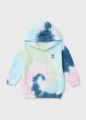 Kids Soft Cotton Tie&Dye  Fleece Hoodie