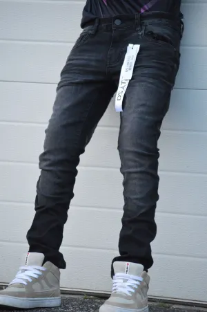 KIDS ULTRA STRETCH DENIM - BLACK CLOUD (DZTR-K-014)