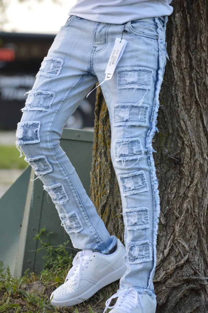 KIDS ULTRA STRETCH DENIM - ICE BOX (DZTR-K-031)