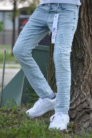 KIDS ULTRA STRETCH DENIM - ICE CRUSH (DZTR-K-027)