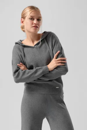 Knitted hoodie Meryl