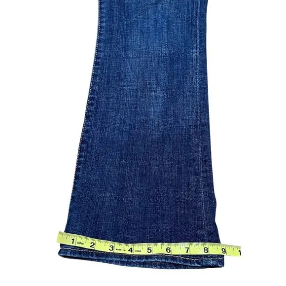 Kut From The Kloth Women Boot Cut Jeans Blue Size 6 Mid Rise Stretch Zipper