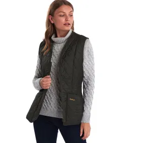 LADIES BARBOUR FLEECE BETTY LINER - OLIVE