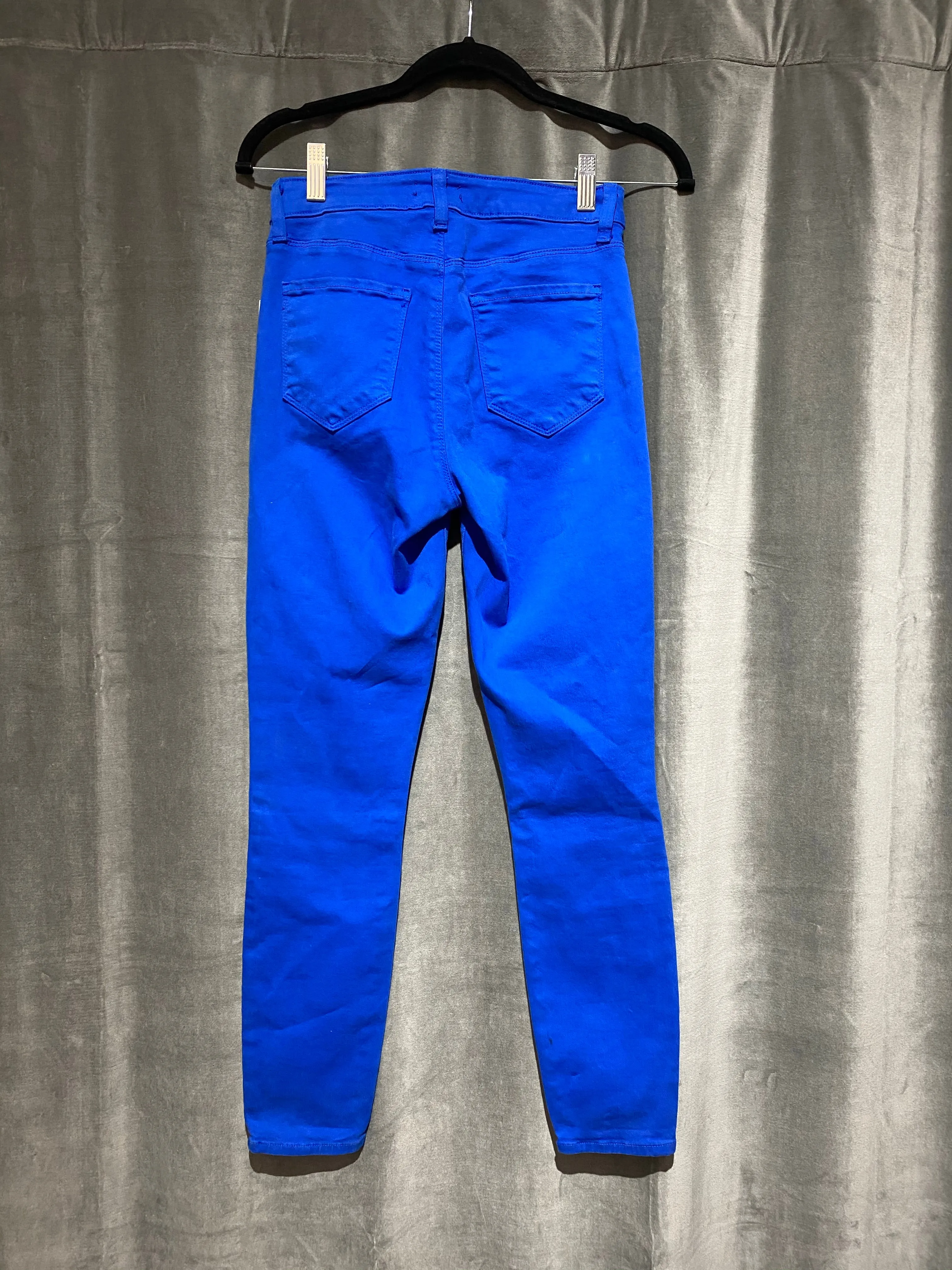 L'agence Margot Skinny Riviera Blue Straight Stretch Jeans