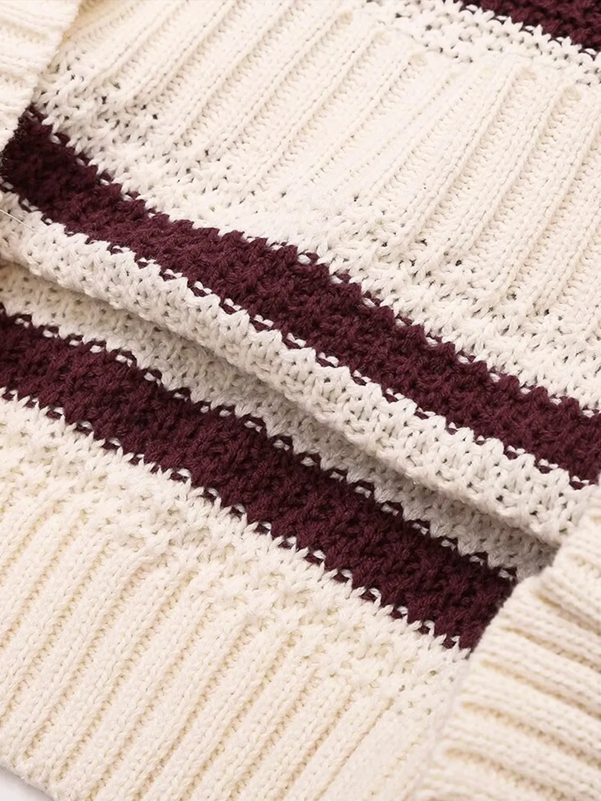 Leisure Striped Sweater Vest
