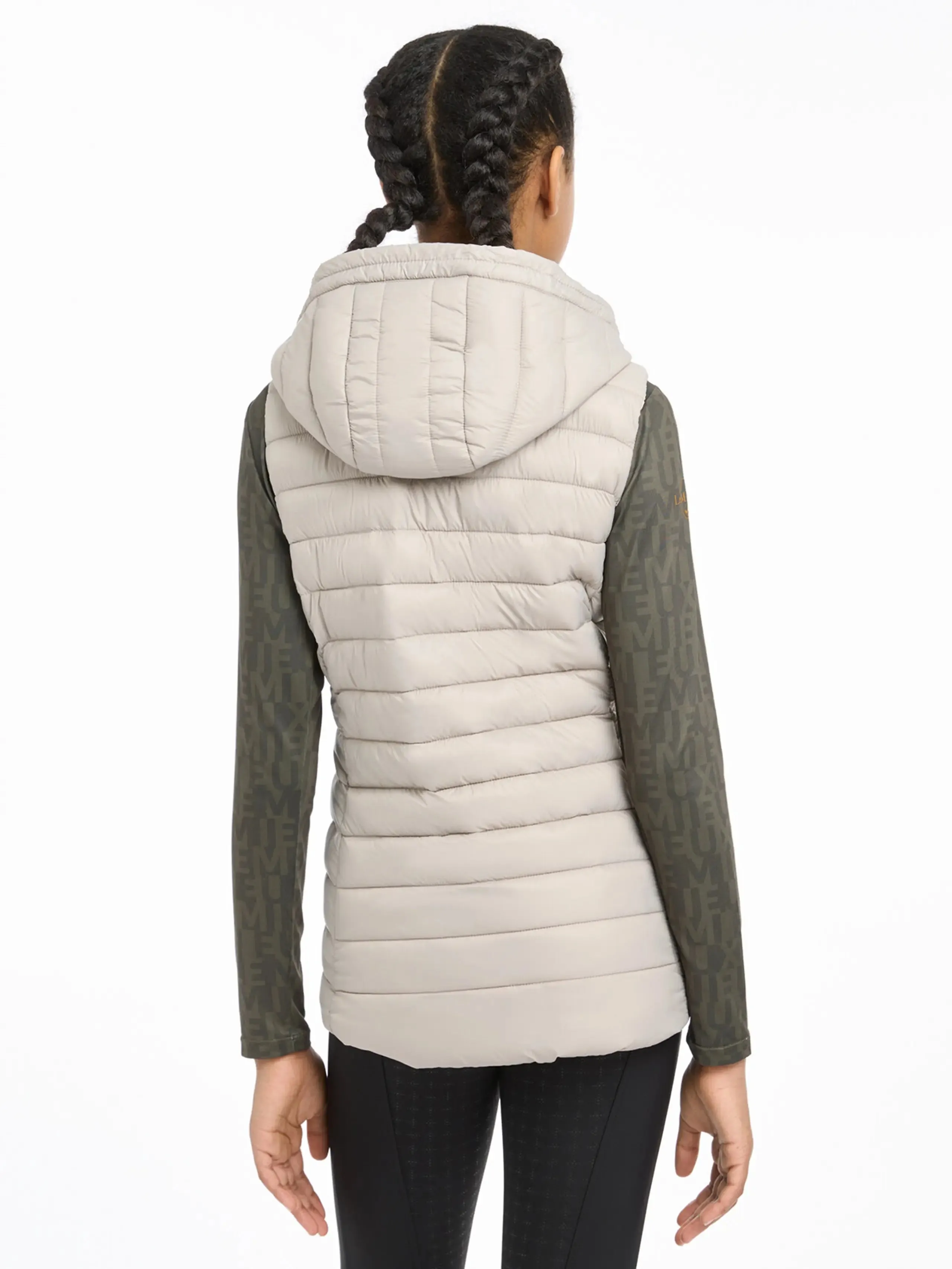 LeMieux Young Rider Milly Puffer Gilet Ash