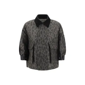 Leopard Bomber Jacket