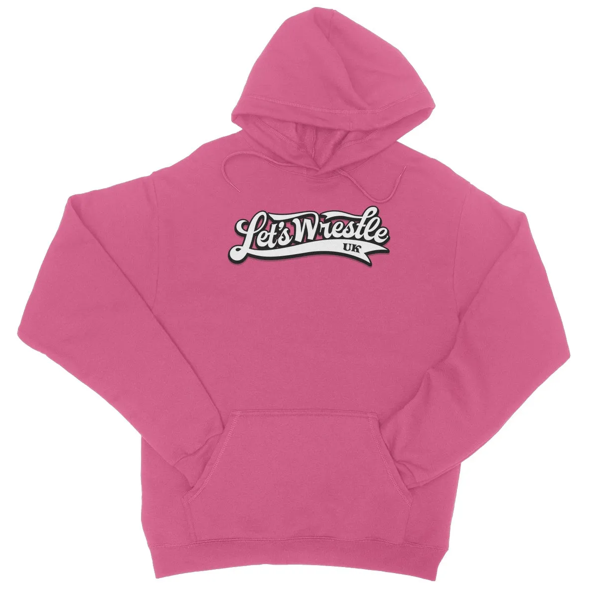 Let's Wrestle UK College Hoodie