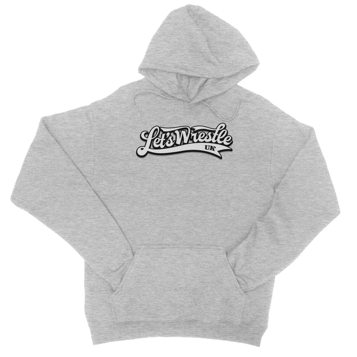 Let's Wrestle UK College Hoodie