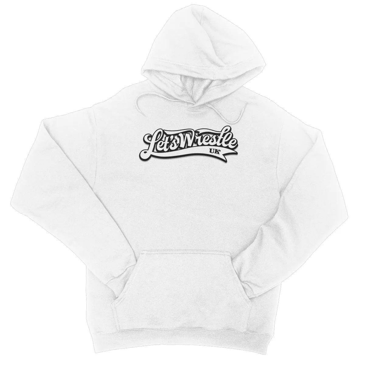 Let's Wrestle UK College Hoodie