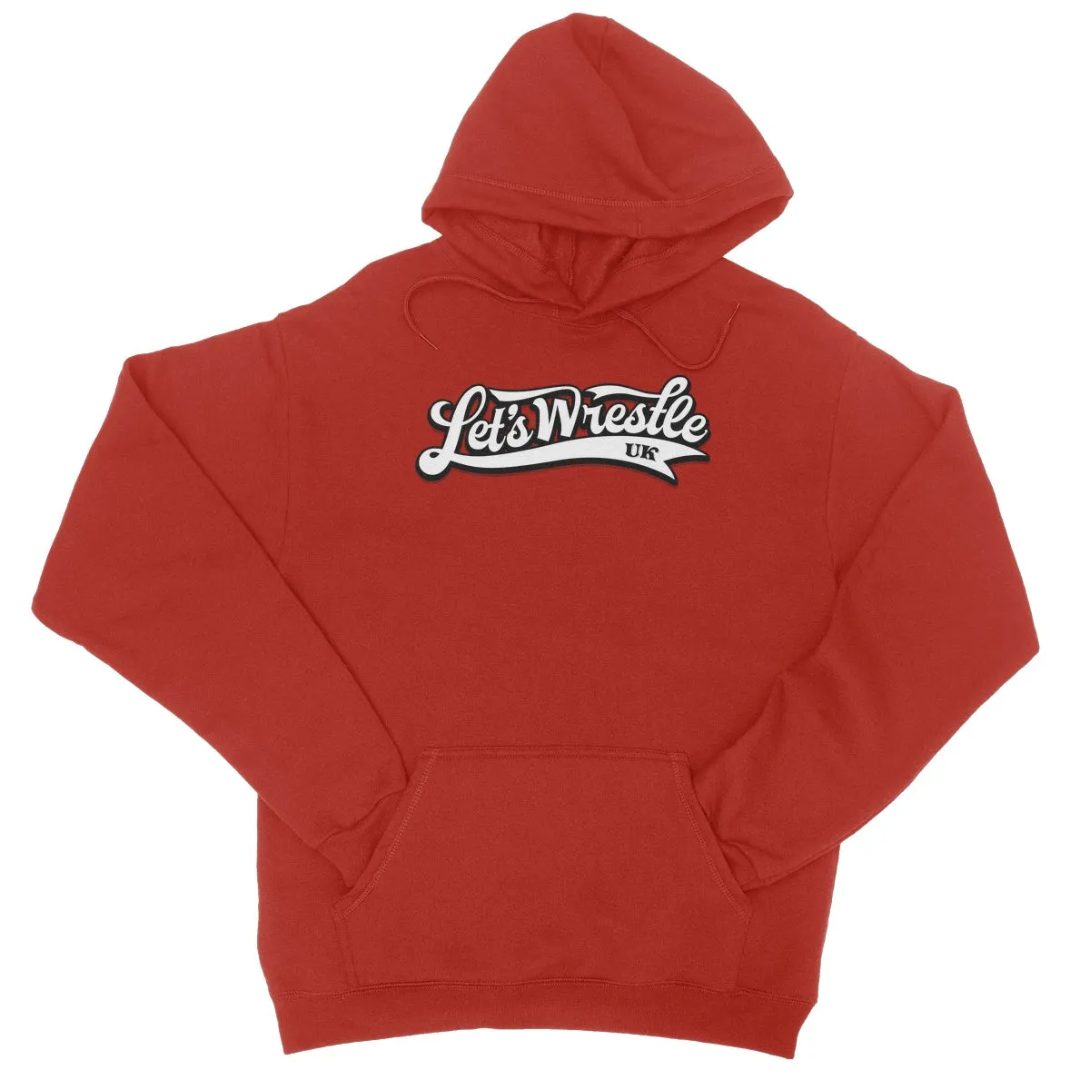 Let's Wrestle UK College Hoodie