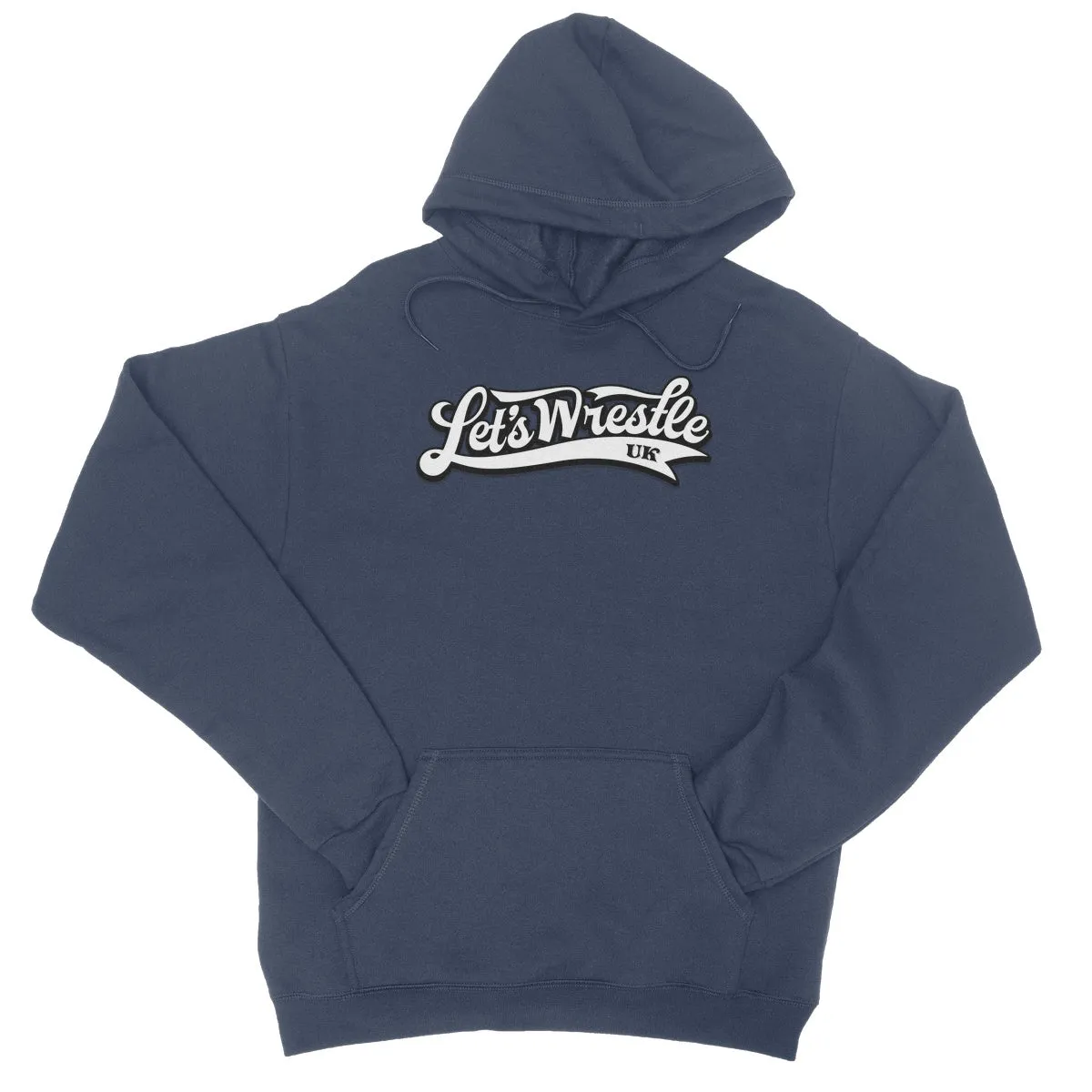 Let's Wrestle UK College Hoodie