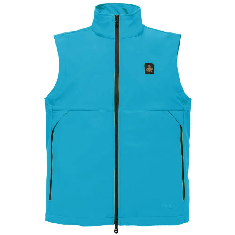 Light Blue Polyester Vest