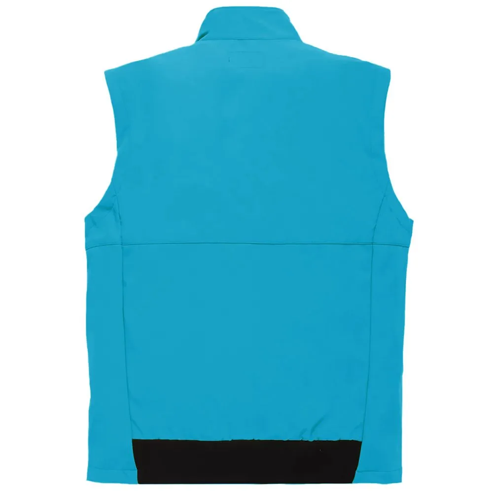 Light Blue Polyester Vest